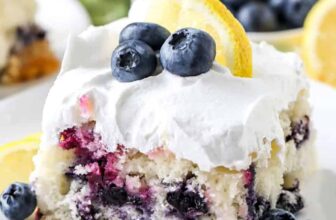 Lemon Blueberry Cake – Spend With Pennies