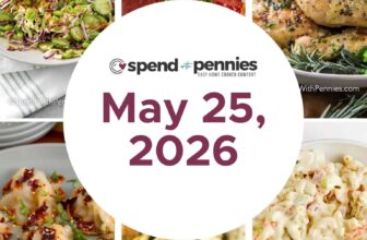 Weekly Meal Plan Could 25, 2026
